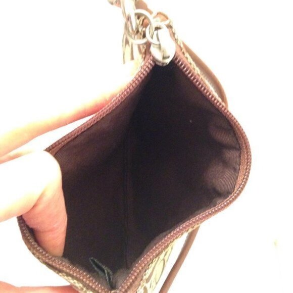 COACH SM SIG C BLOWN WRISTLET WALLET